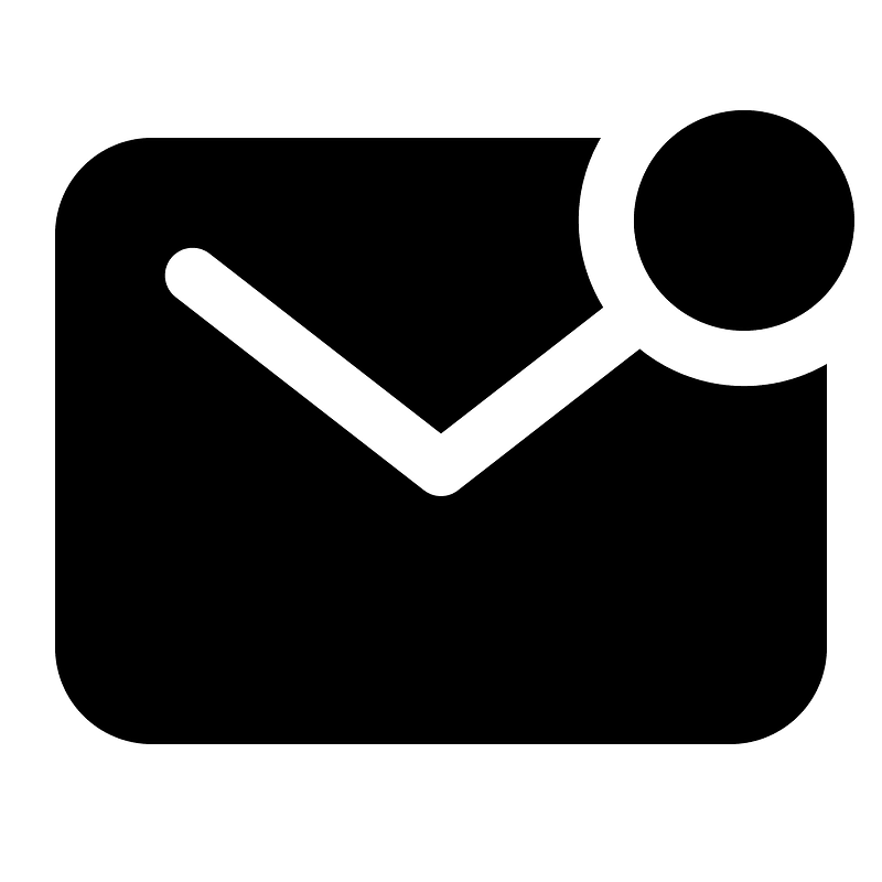 Mailunread icon. Free download transparent .PNG Creazilla