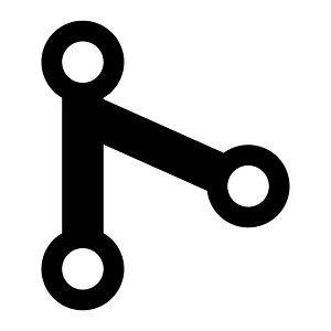 Git-merge icon. Free download transparent .PNG | Creazilla