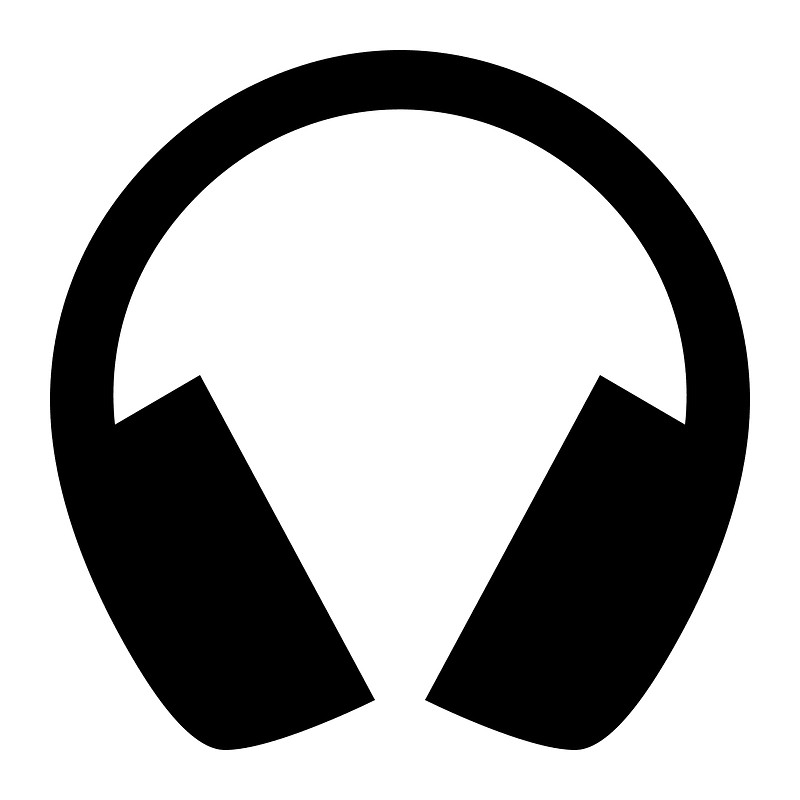 Headset icon. Free download transparent .PNG Creazilla