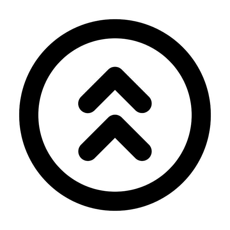 Chevronscircleup icon. Free download transparent .PNG Creazilla
