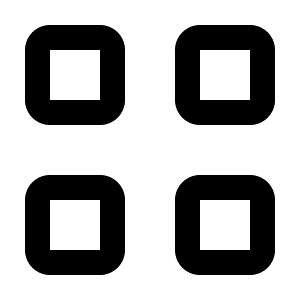 Grid icon. Free download transparent .PNG | Creazilla
