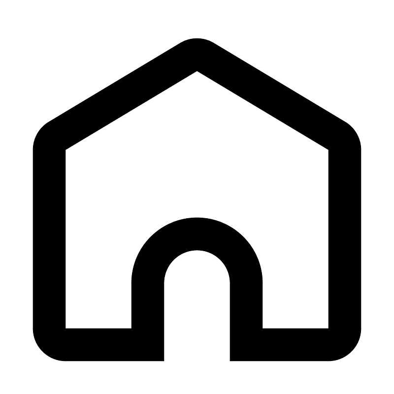 Home icon. Free download transparent .PNG Creazilla