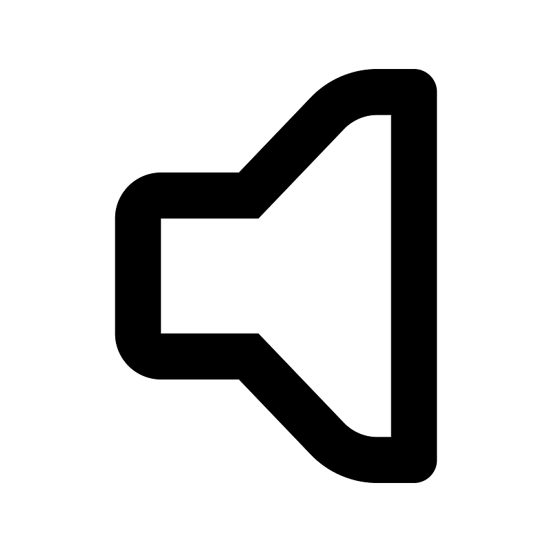 Volume icon. Free download transparent .PNG Creazilla