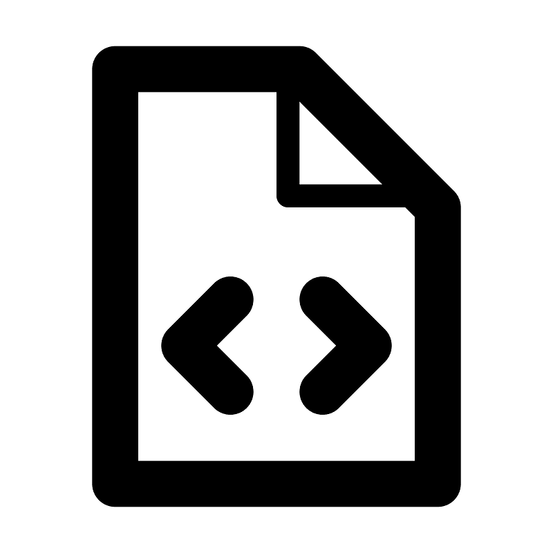 Document-code icon. Free download transparent .PNG | Creazilla