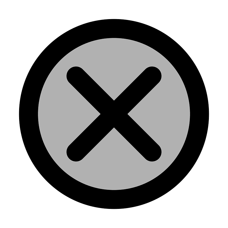 Closecircle icon. Free download transparent .PNG Creazilla