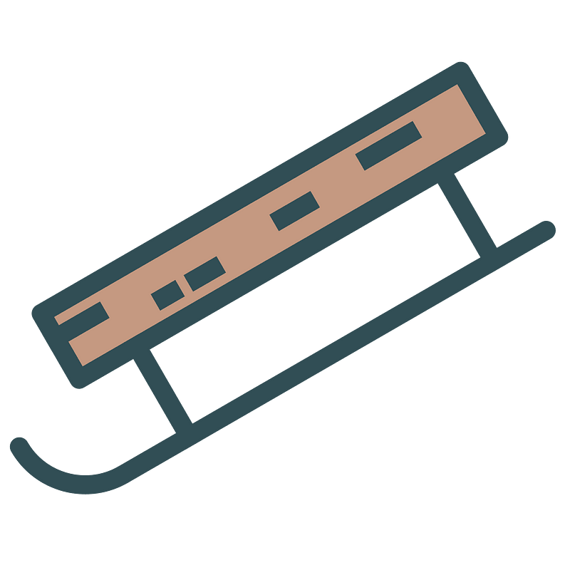 Sledge icon. Free download transparent .PNG | Creazilla