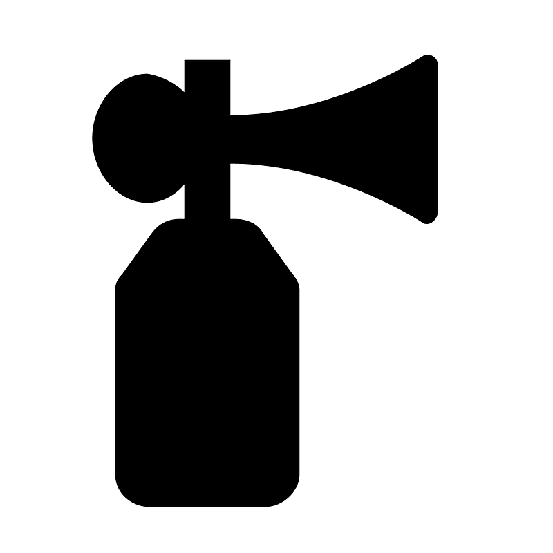 Airhorn icon. Free download transparent .PNG Creazilla
