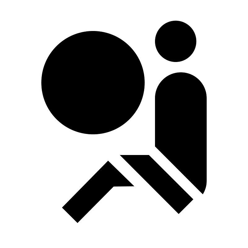 Airbag icon. Free download transparent .PNG Creazilla