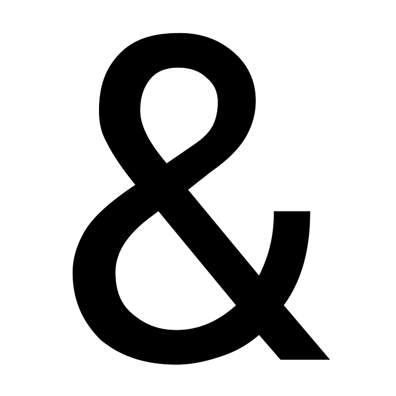 Ampersand icon. Free download transparent .PNG | Creazilla
