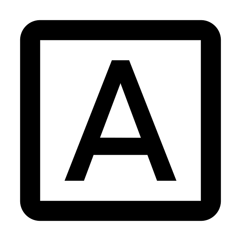 Capslock icon. Free download transparent .PNG Creazilla