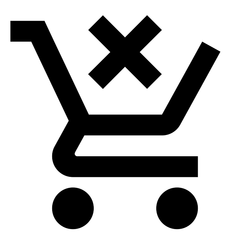 Cartremove icon. Free download transparent .PNG Creazilla