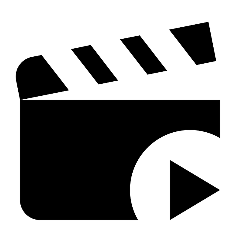 Movie-open-play icon. Free download transparent .PNG | Creazilla