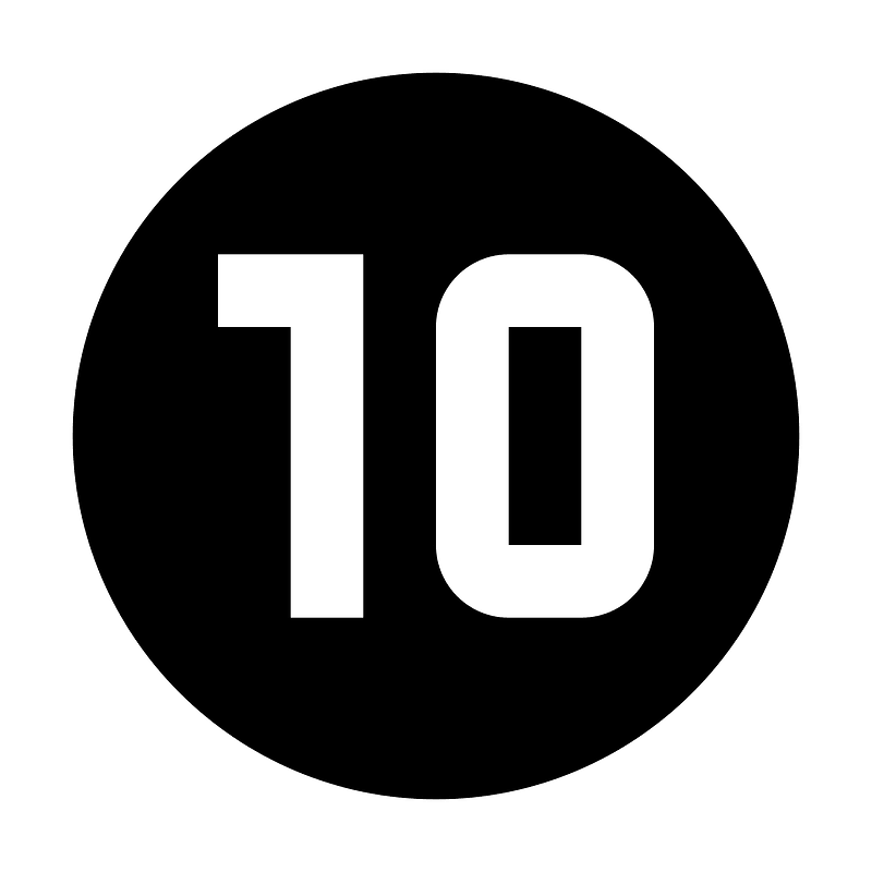 Numeric-10-circle icon. Free download transparent .PNG | Creazilla