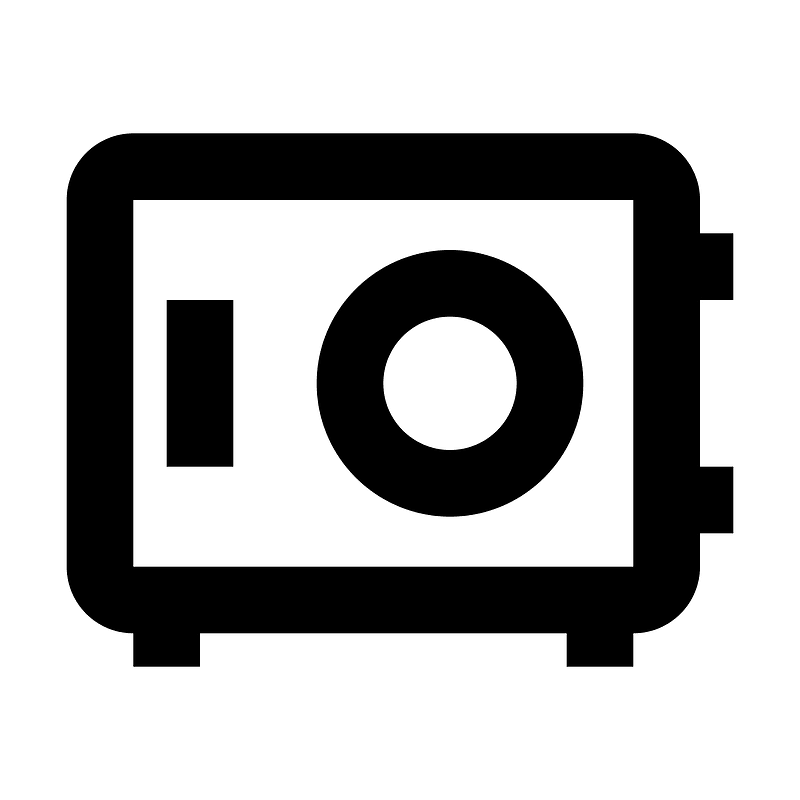 Safe icon. Free download transparent .PNG Creazilla