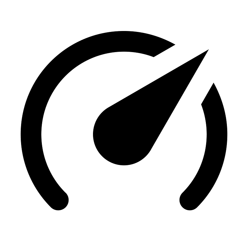 Speedometer icon. Free download transparent .PNG Creazilla