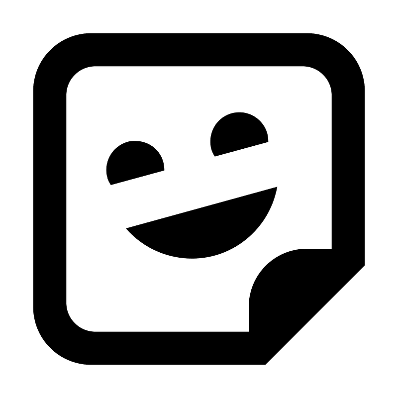 Stickeremoji icon. Free download transparent .PNG Creazilla
