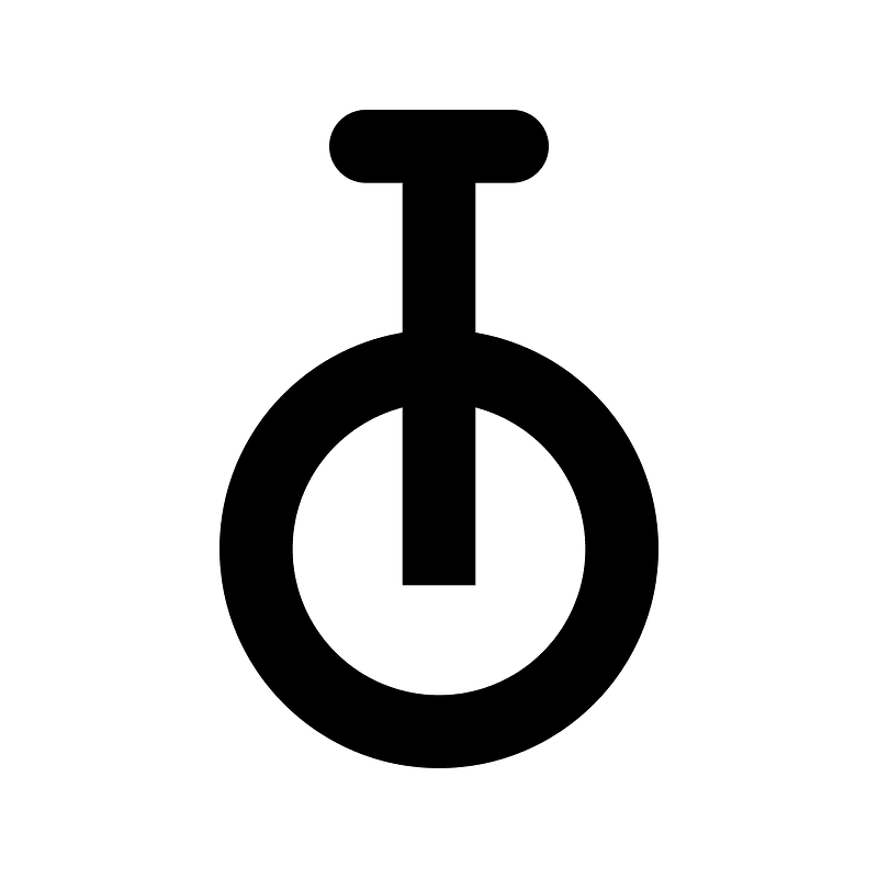 Unicycle icon. Free download transparent .PNG Creazilla