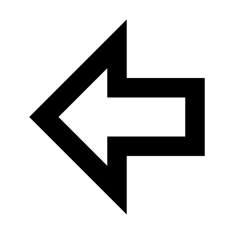 Arrow-left-bold icon. Free download transparent .PNG | Creazilla