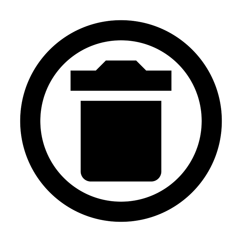 Deletecircle icon. Free download transparent .PNG Creazilla
