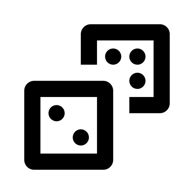 Dicemultiple icon. Free download transparent .PNG Creazilla