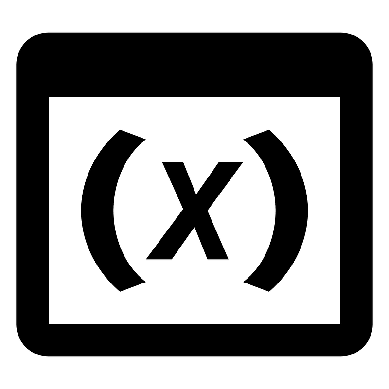 Iframe-variable icon. Free download transparent .PNG | Creazilla