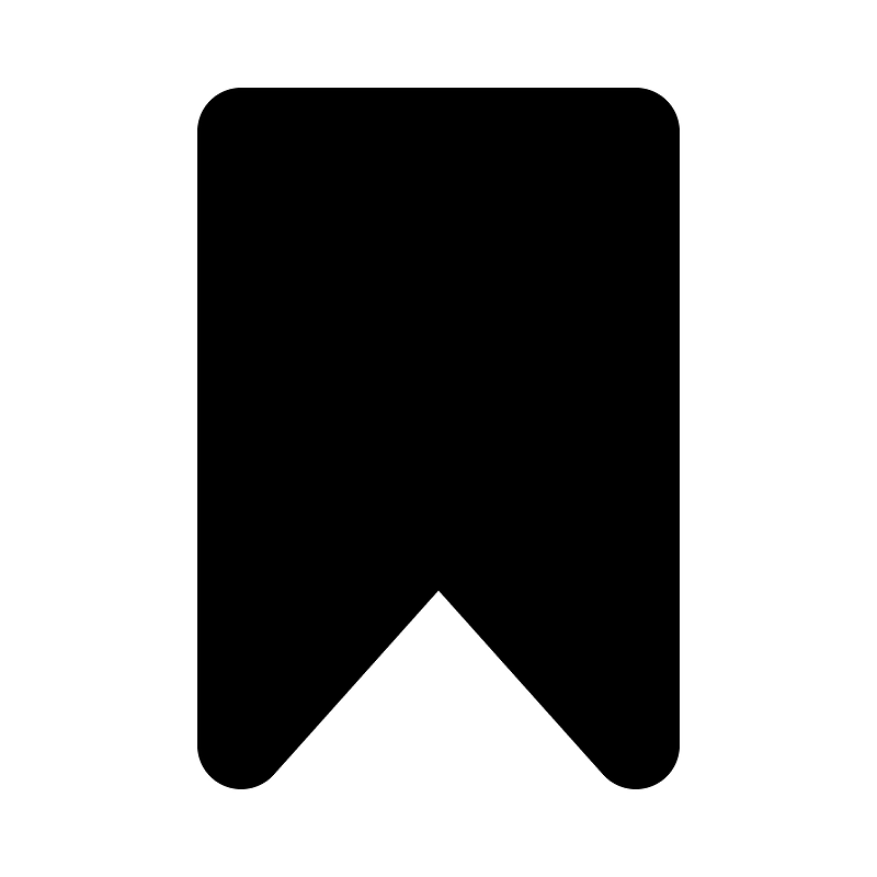 Bookmarkfilled icon. Free download transparent .PNG Creazilla