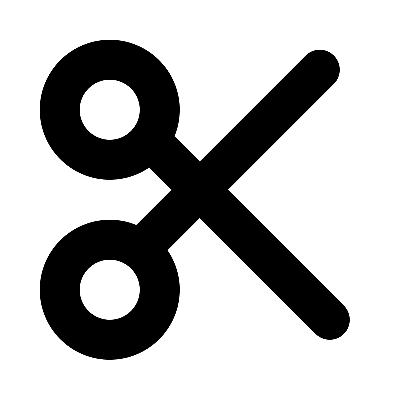 Scissors icon. Free download transparent .PNG Creazilla