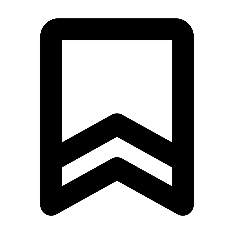 Bookmark icon. Free download transparent .PNG Creazilla