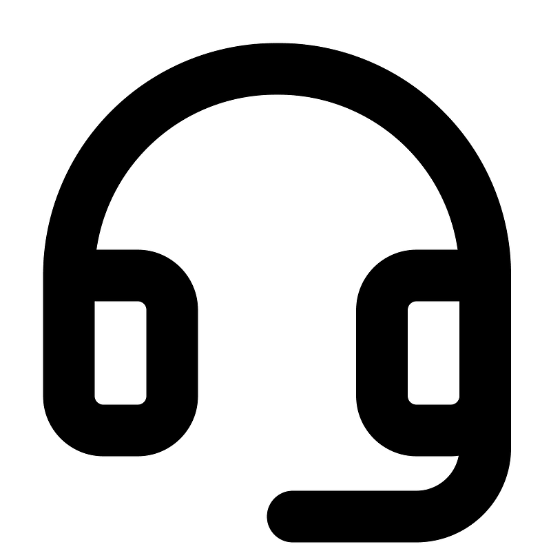 Headset icon. Free download transparent .PNG Creazilla