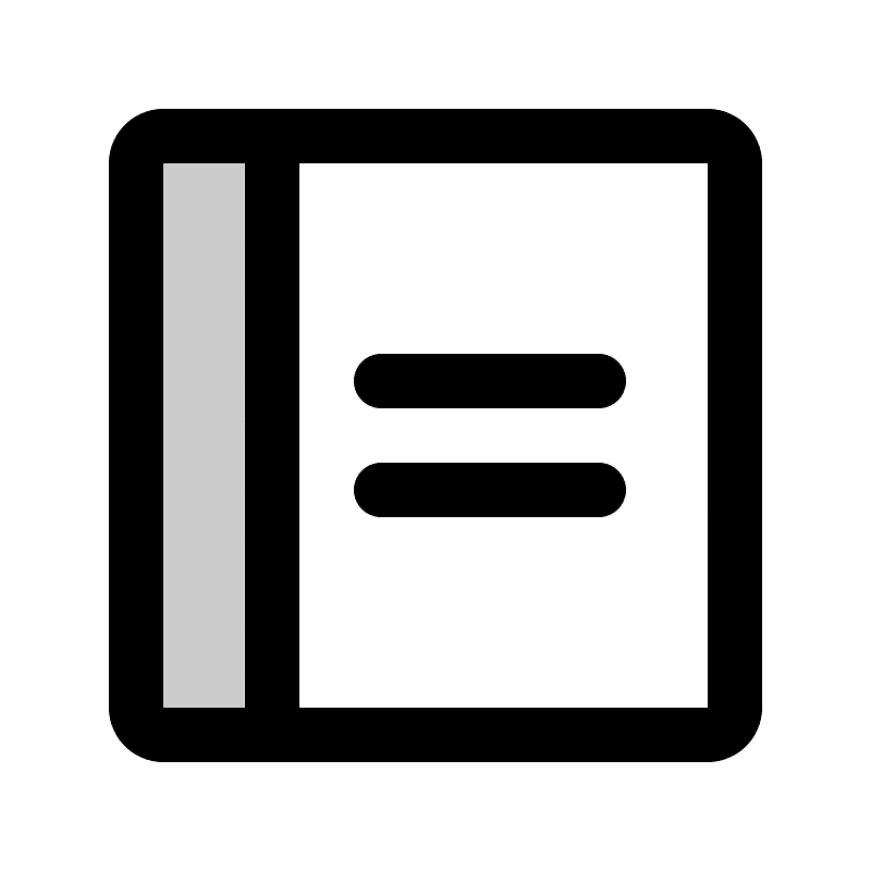 Notebook icon. Free download transparent .PNG Creazilla