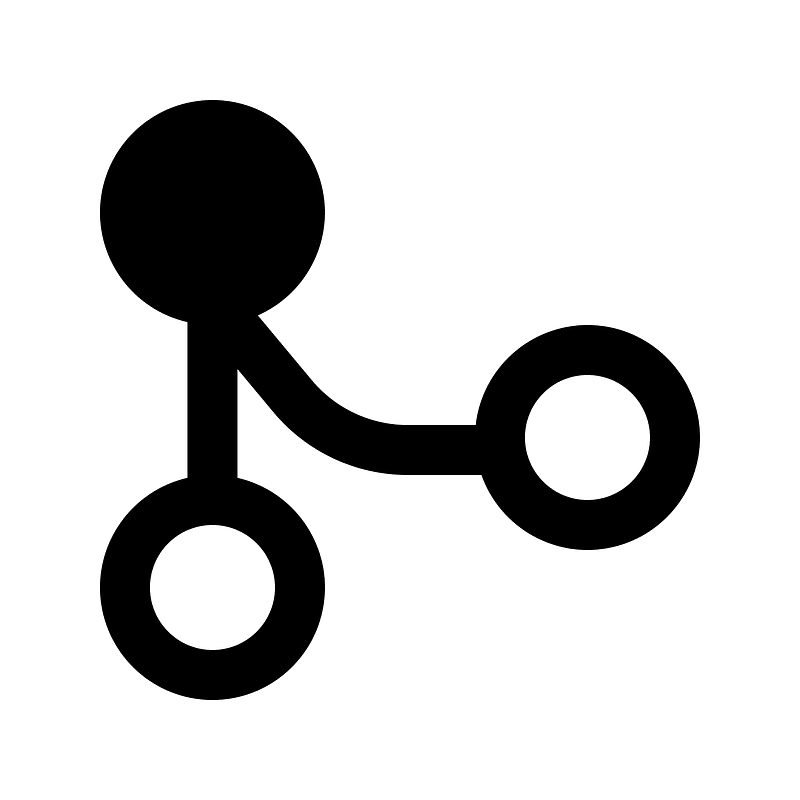 Git-merge icon. Free download transparent .PNG | Creazilla