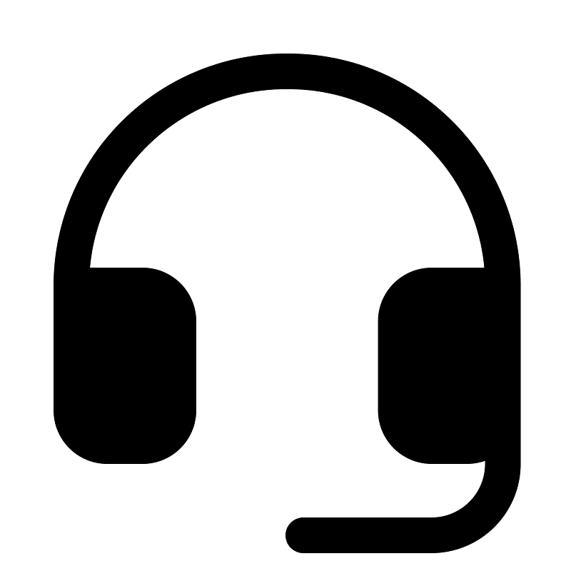 Headset icon. Free download transparent .PNG Creazilla