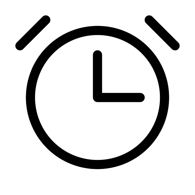 Alarm icon. Free download transparent .PNG Creazilla