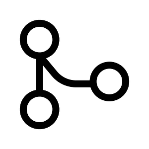 Git-merge icon. Free download transparent .PNG | Creazilla