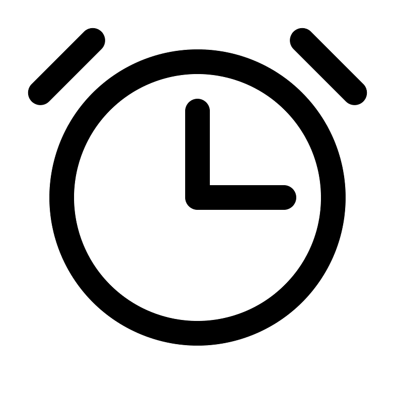 Alarm icon. Free download transparent .PNG Creazilla