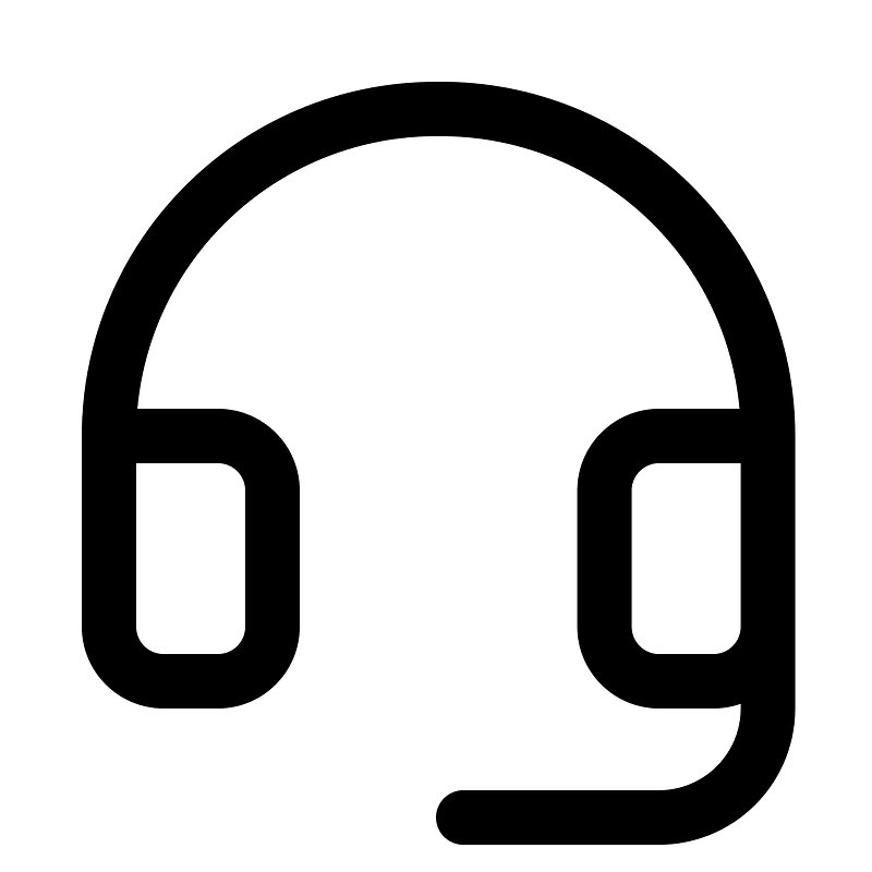 Headset icon. Free download transparent .PNG Creazilla