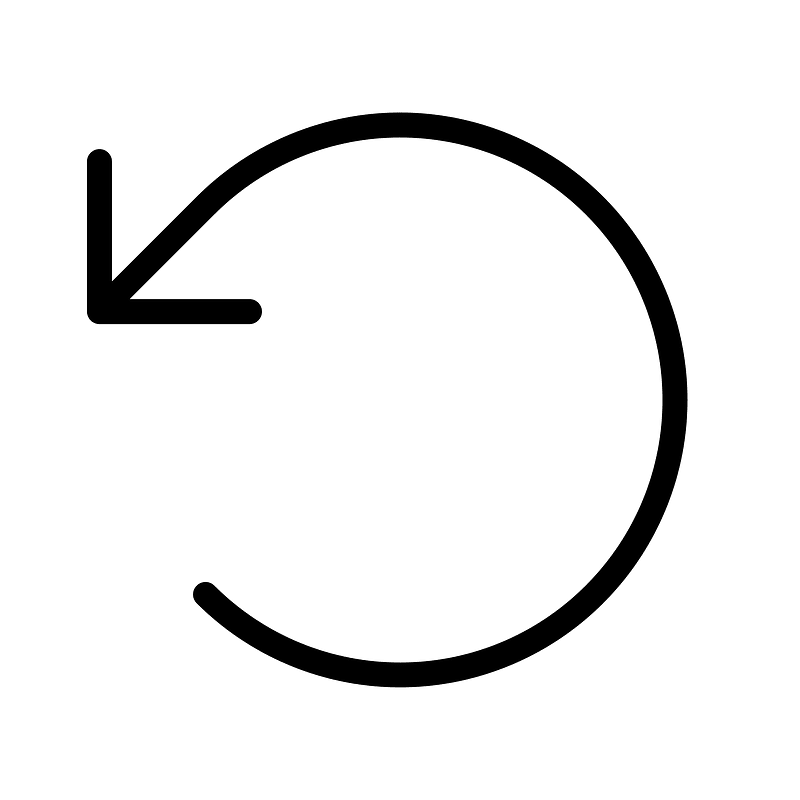 Arrowcounterclockwise icon. Free download transparent .PNG Creazilla