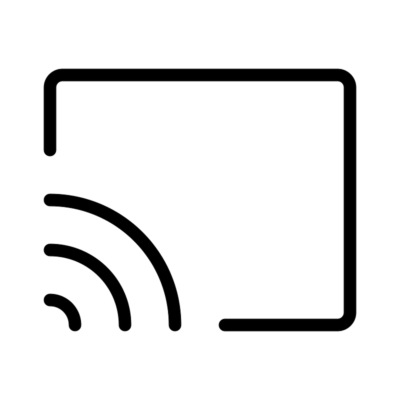 Screencast icon. Free download transparent .PNG Creazilla