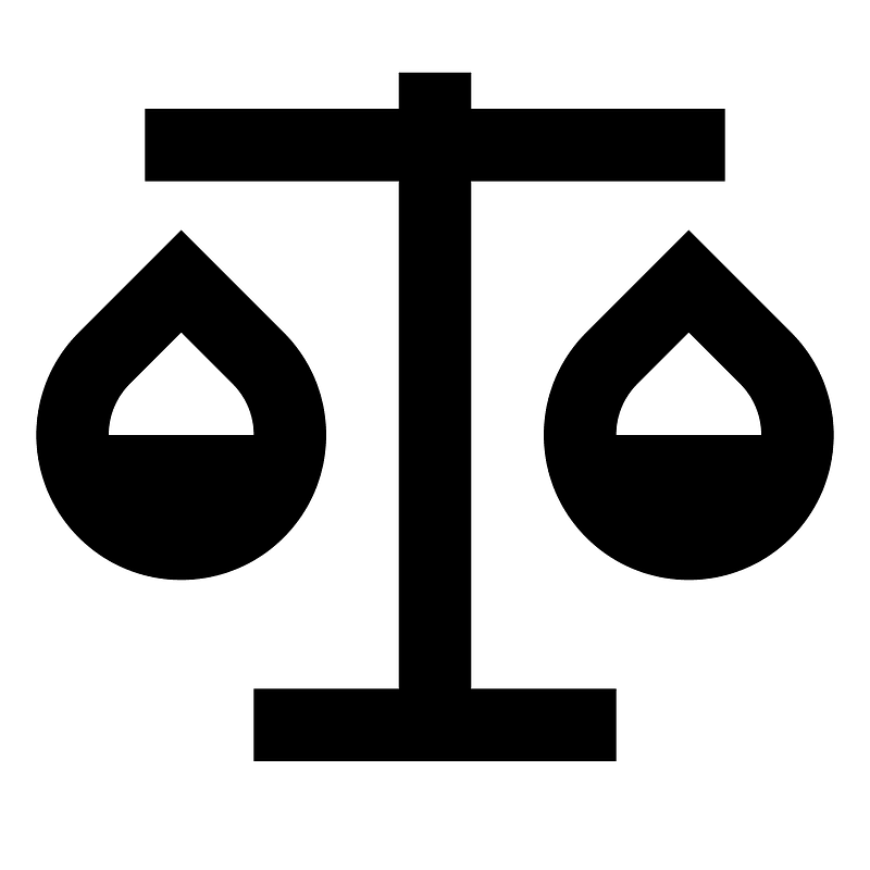 Scales icon. Free download transparent .PNG Creazilla