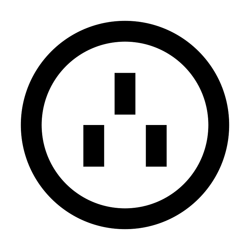 Outlet icon. Free download transparent .PNG Creazilla
