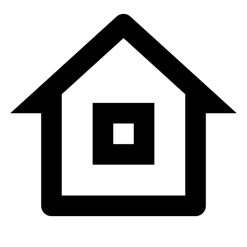 Home icon. Free download transparent .PNG Creazilla