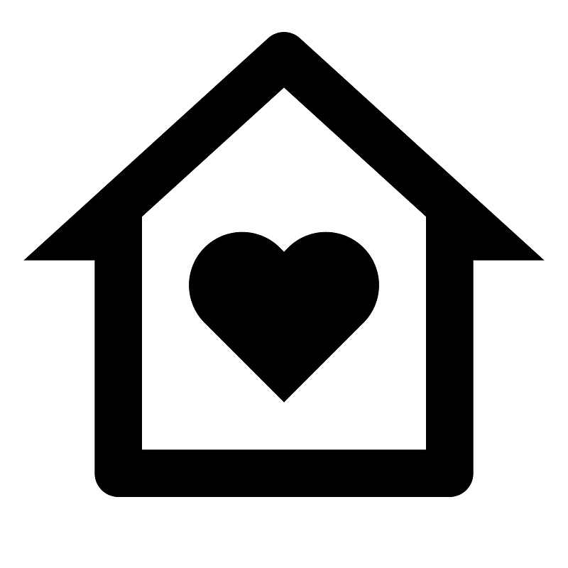 Homeheart icon. Free download transparent .PNG Creazilla