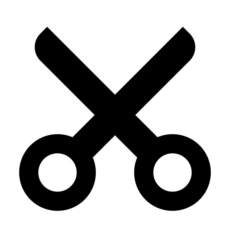 Scissors icon. Free download transparent .PNG Creazilla