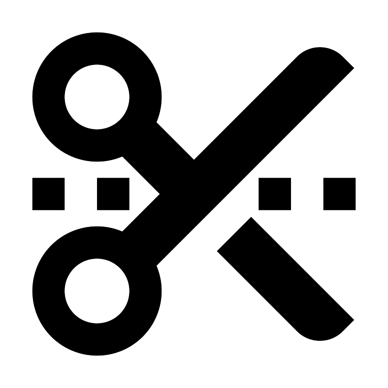 Scissorscut icon. Free download transparent .PNG Creazilla