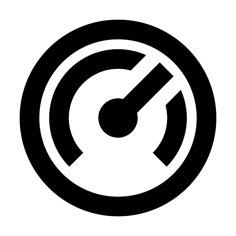 Dashboard icon. Free download transparent .PNG Creazilla