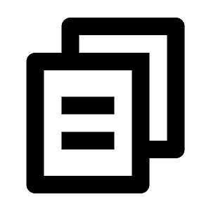 File-copy icon. Free download transparent .PNG | Creazilla