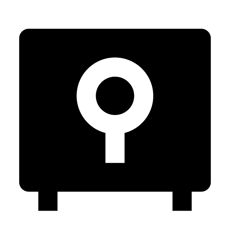 Safe icon. Free download transparent .PNG Creazilla