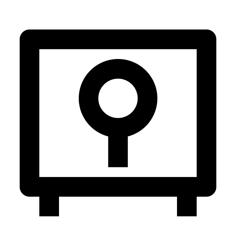 Safe icon. Free download transparent .PNG Creazilla