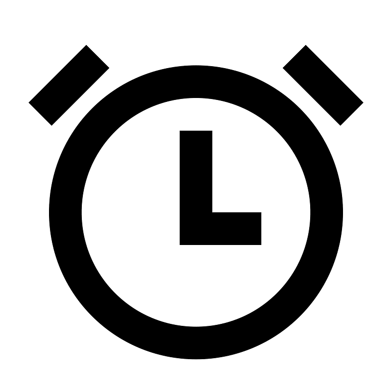 Alarm icon. Free download transparent .PNG Creazilla