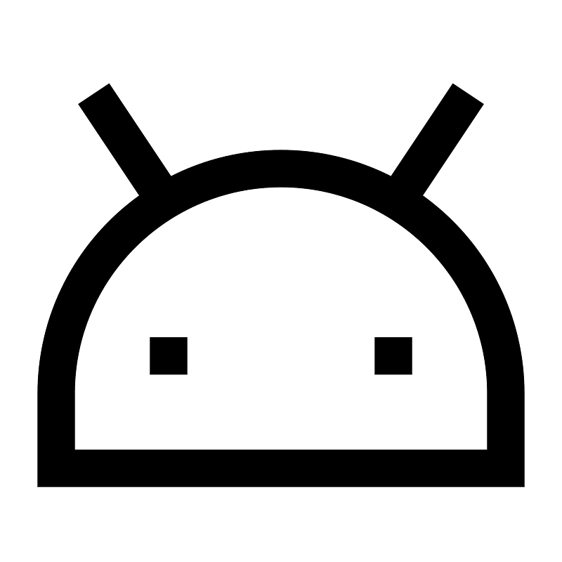 Android icon. Free download transparent .PNG Creazilla